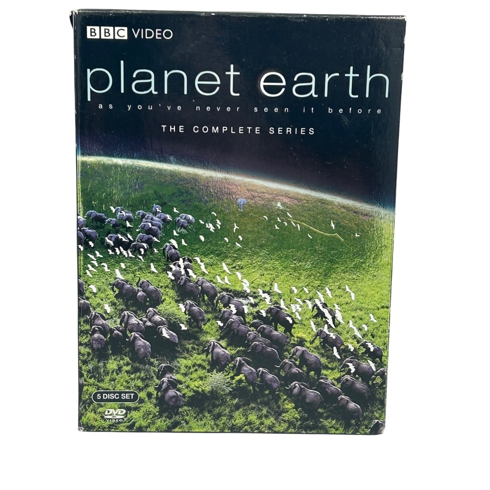 BBC Planet Earth The Complete Series‎ DVD 5-Disc Set David Attenborough E2938